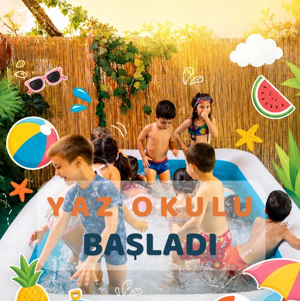 Balkabağı Anaokulu yaz okulu başladı duyurusu
